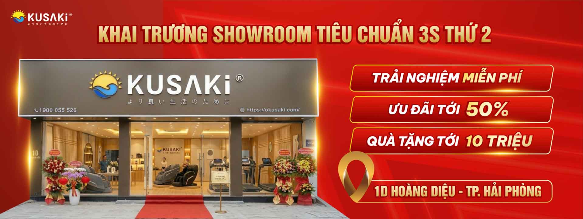 CTKM Khai trương Showroom Hải Phòng