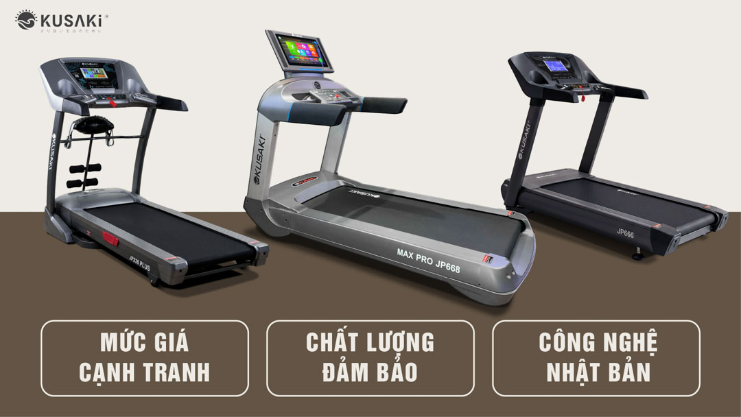 Các mẫu máy chạy bộ long biên
