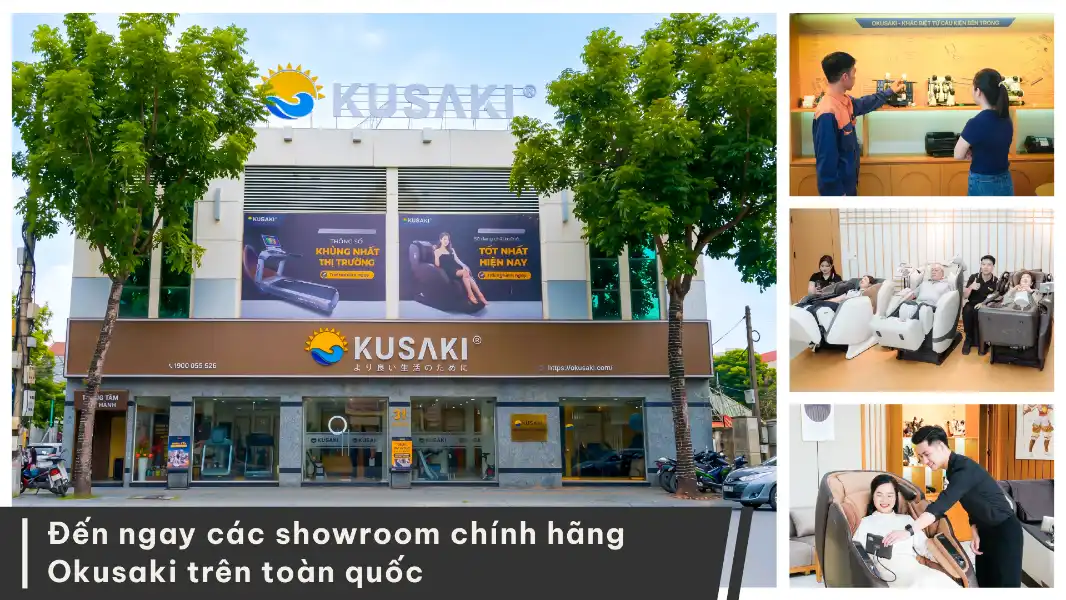 Showroom chính hãng của Okusaki
