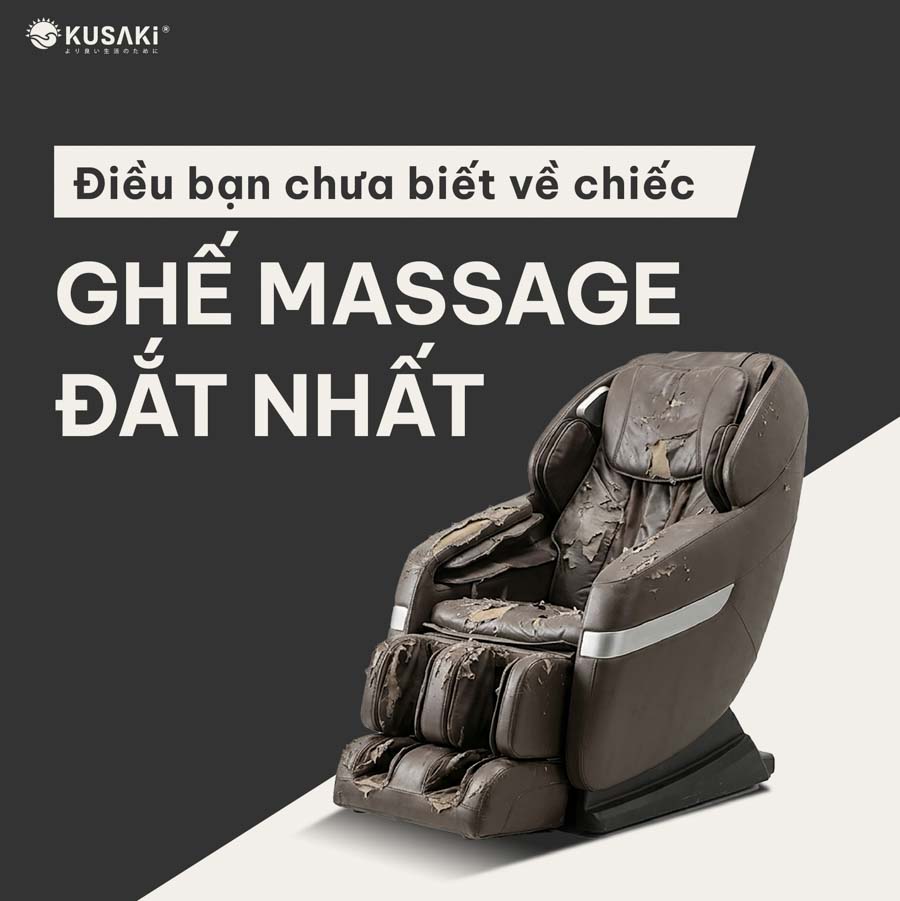 Điều bạn chưa biết về chiếc ghế massage đắt nhất