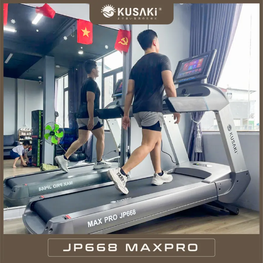 Mẫu máy chạy cao cấp Okusaki Jp668 Maxpro đang cháy hàng