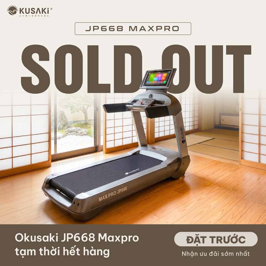 THÔNG BÁO: Ghế Massage OKUSAKI JP668 MAXPRO Cháy Hàng!
