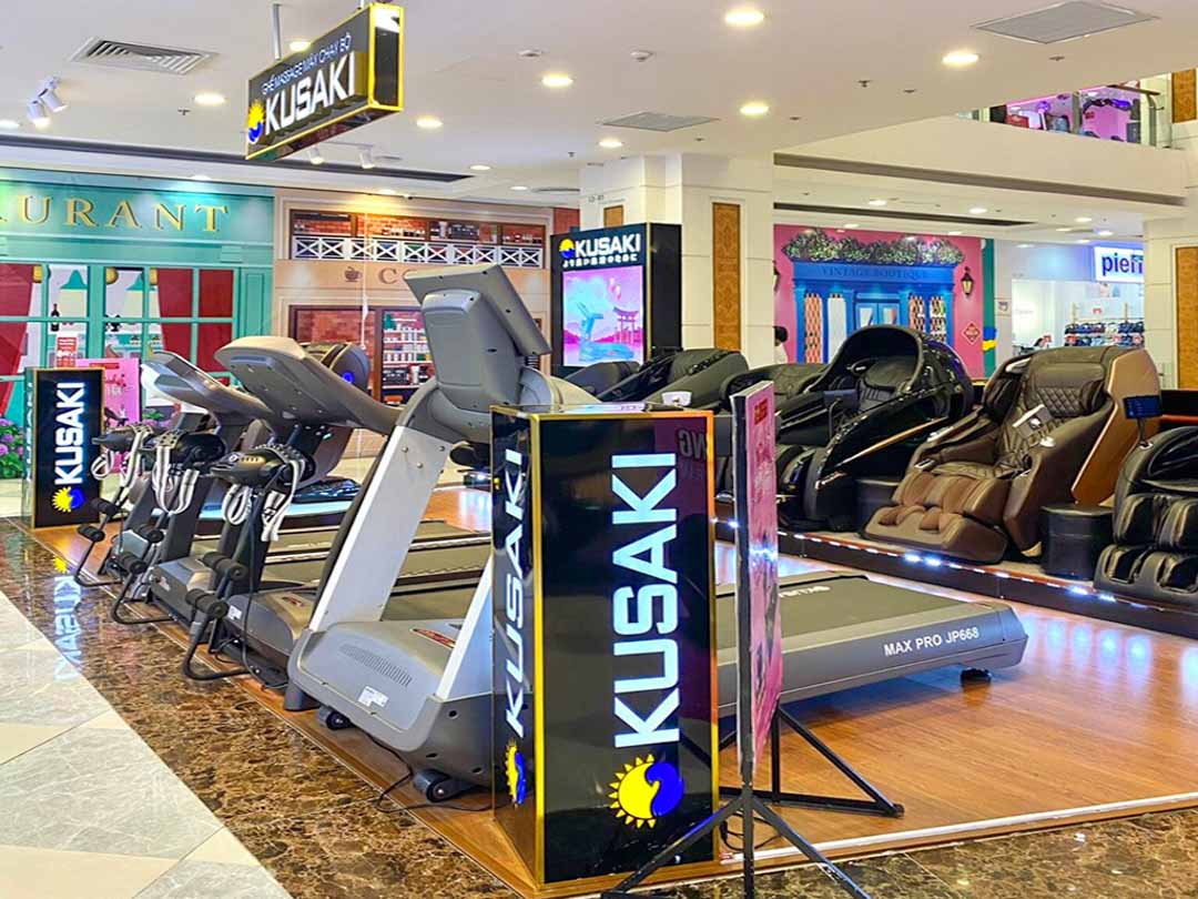 Showroom máy chạy bộ okusaki thái bình
