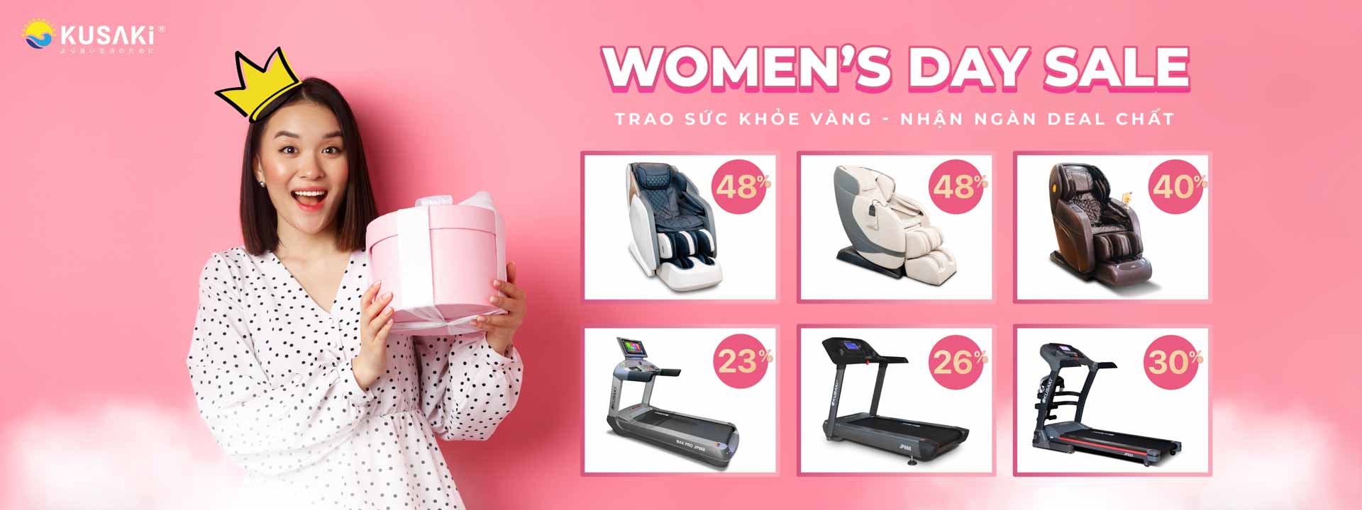 CTKM Phụ nữ 8.3.2026