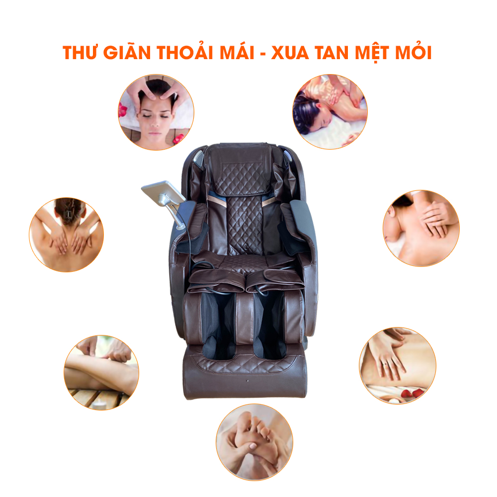 Những công dụng của ghế massage đối với sức khỏe con người