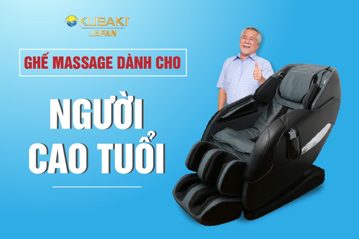 5 Điều Nhất Định Phải Biết Khi Chọn Mua Ghế Massage Cho Người Cao Tuổi