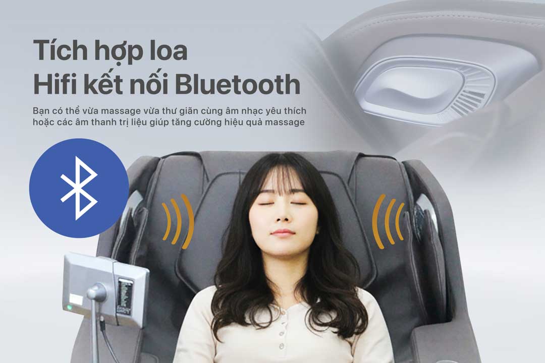 ghế massage okusaki am226 plus loa bluetooth