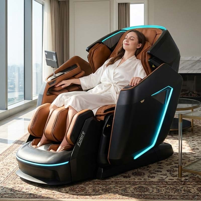 Ghế Massage Robot AI 5D+ AM999 Future: Hình Mẫu Lý Tưởng Của Sự Vương Giả