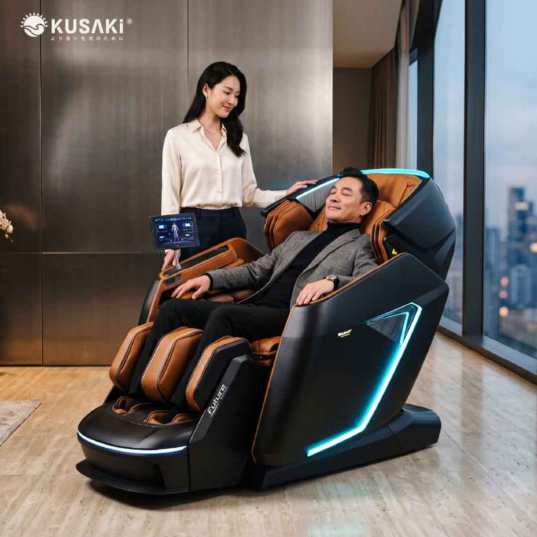 Ghế massage hạng sang okusaki am999 của giới tinh hoa