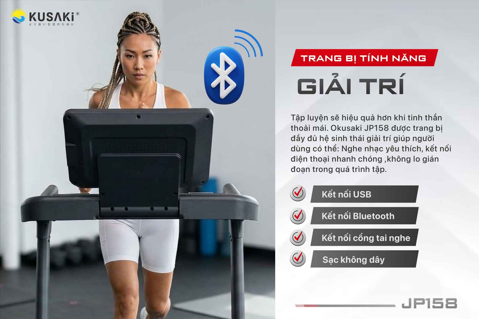 Máy chạy bộ okusaki jp158