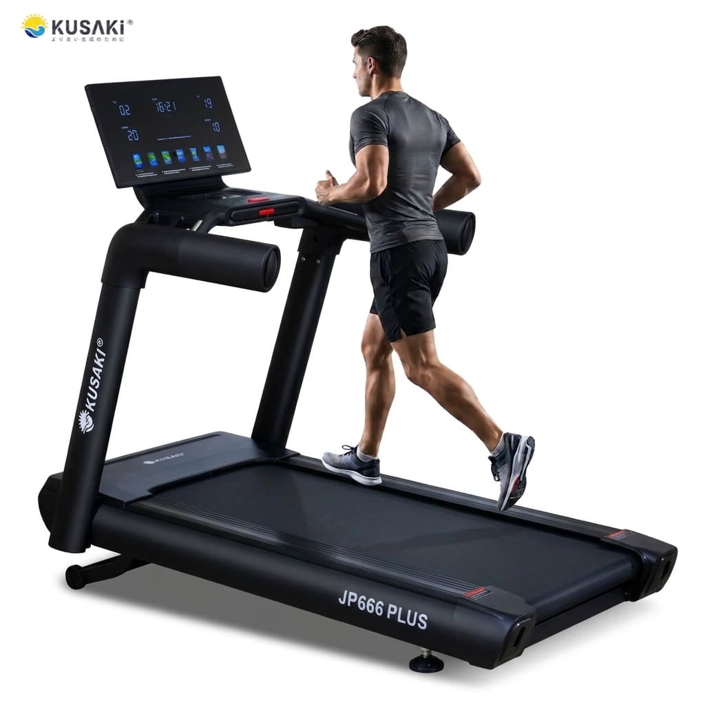 Máy chạy bộ phòng GYM Okusaki JP666 Plus