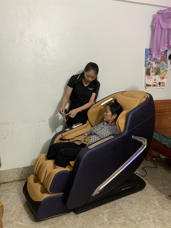 Mua ghế massage cho người cao tuổi ở Hải Phòng