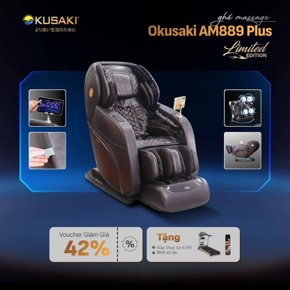 RA MẮT SIÊU PHẨM GHẾ MASSAGE AI FUTURE