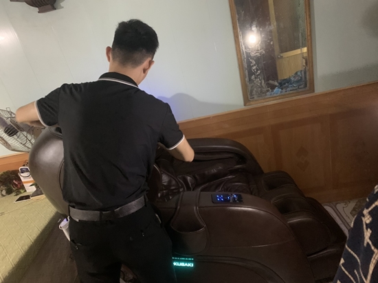 sửa chữa ghế massage