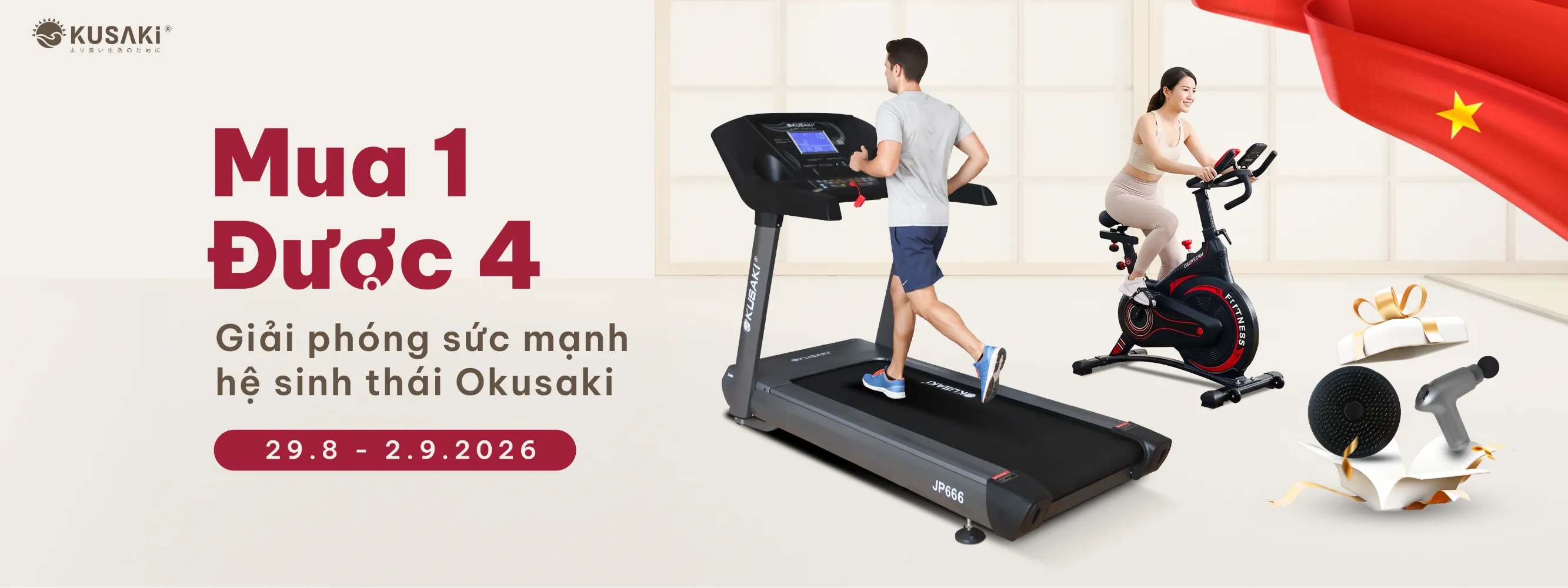Okusaki ưu đãi mừng quốc khánh
