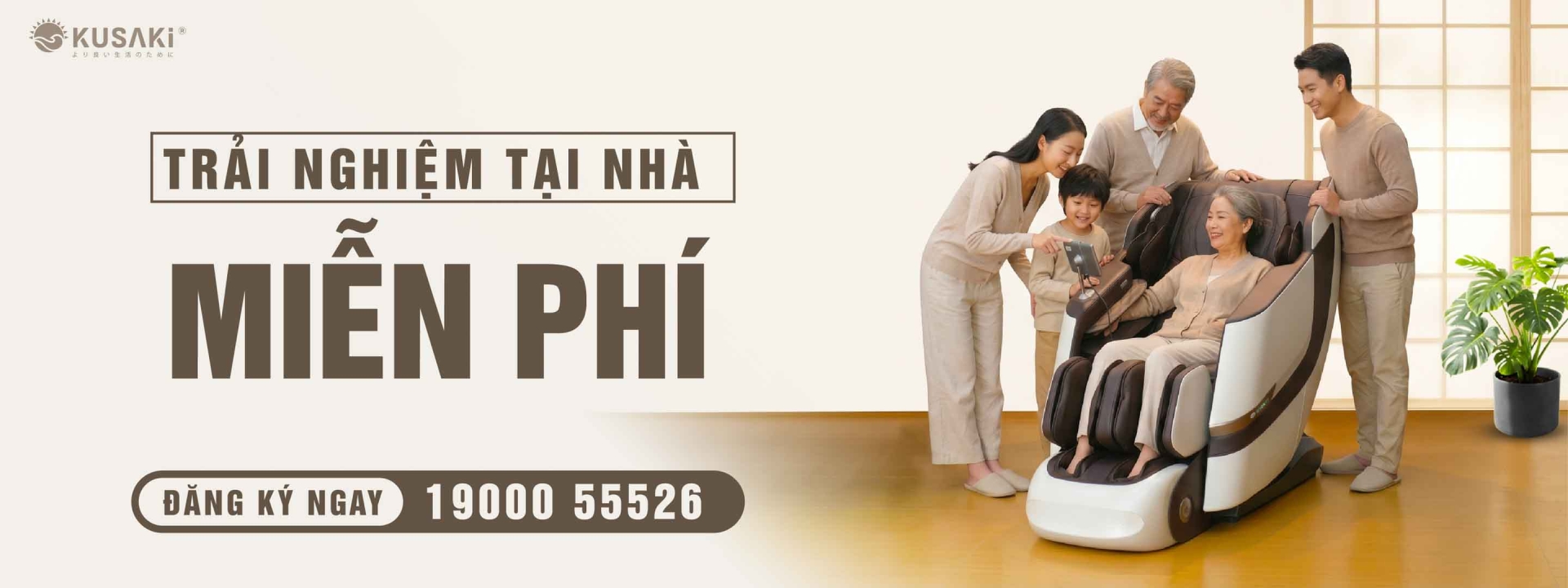 Ưu đãi trải nghiệm sản phẩm tại nhà miễn phí